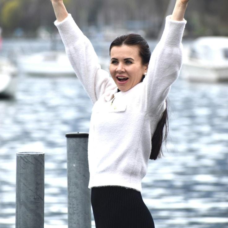 Portrait of a meditation instructor